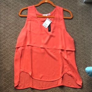 orange violet + claire brand new top